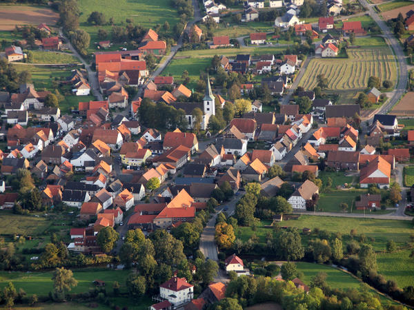 Erkeln Luftbild