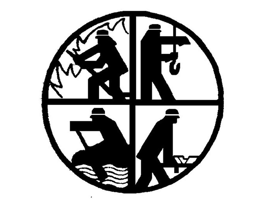 Logo Feuerwehr -retten, löschen, bergen, schützen-