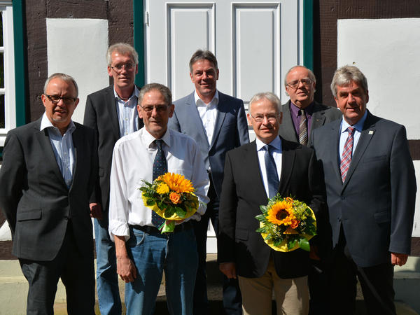 Dienstjubil&auml;um und Verabschiedung verdienter Mitarbeiter der Stadt Brakel