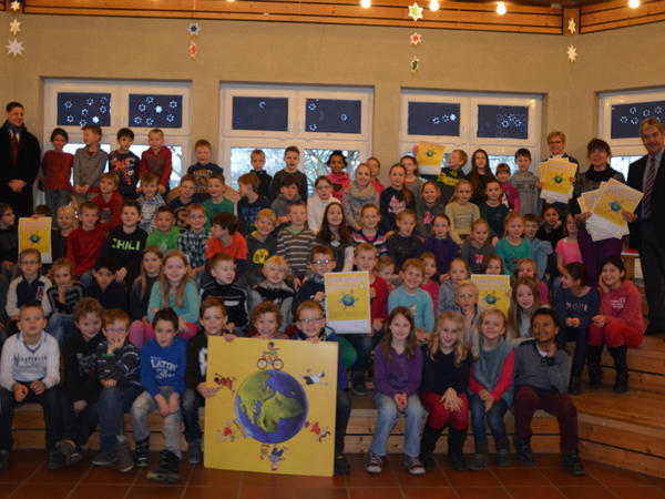 &Uuml;bergabe der Klimameilen 2014