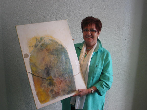 Kunstwerk des Monats: Renate Temme zeigt "Zwiegespr&auml;ch"