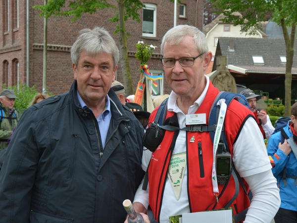 Verabschiedung der Wimpelwanderer