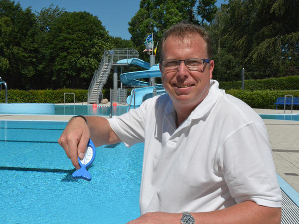 Wassertemperatur liegt konstant bei 27 Grad