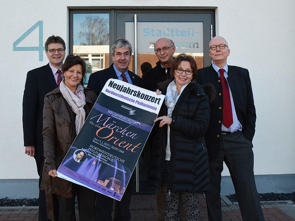 Die Organisatoren freuen sich auf das traditionelle Neujahrskonzert der Nordwestdeutschen Philharmonie