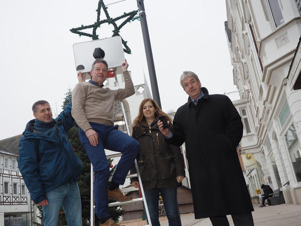 Vorstellung der WLAN-Hotspots in der Innenstadt