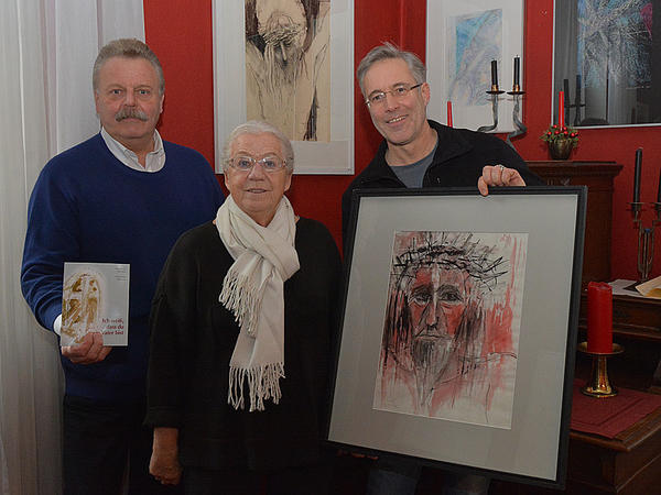 Die Ausstellung "Kunst im Pfarrhaus" wird in der "Alte Waage" fortgef&uuml;hrt