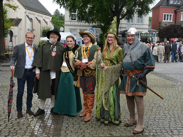 Der Historische Hansemarkt versetzt die Besucher zur&uuml;ck in vergangene Zeiten
