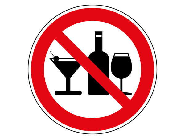 Sei stark ohne Alkohol