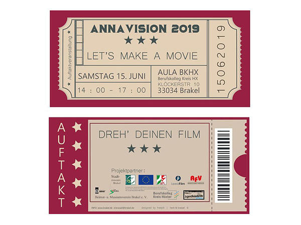 Anna-Vision - Auftaktveranstaltung am 15. Juni 2019