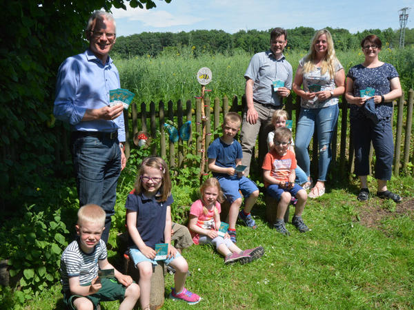 Aktion "Bl&uuml;hende Landschaften" in der Kindertageseinrichtung "Gl&uuml;ckspilz"