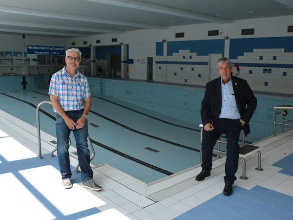 Vorgezogener Saisonbeginn im Hallenbad