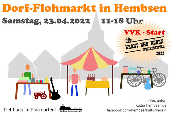 Interner Link: Zur Veranstaltung Dorf-Flohmarkt in Hembsen