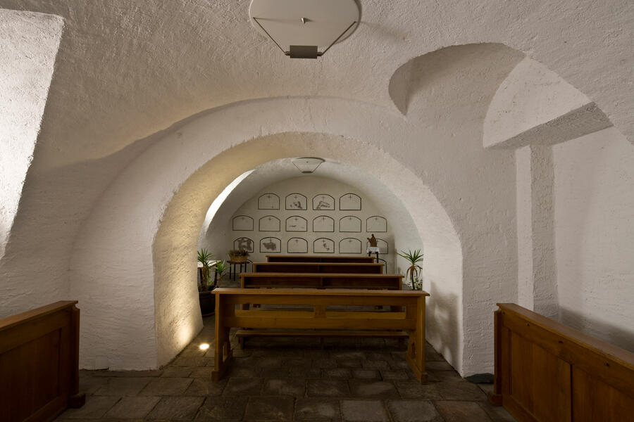 Die Kapelle im ehemaligen Kapuzinerkloster