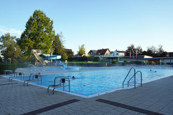 Morgenstimmung im Brakeler Sommer-Bad