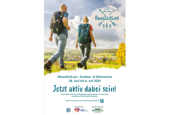 Plakat Rauszeitlust Kreis H&ouml;xter