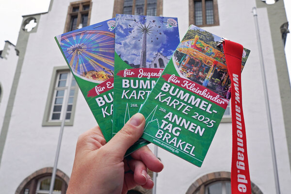 Die Bummelkarten beinhalten auch in diesem Jahr wieder viele tolle Angebote.