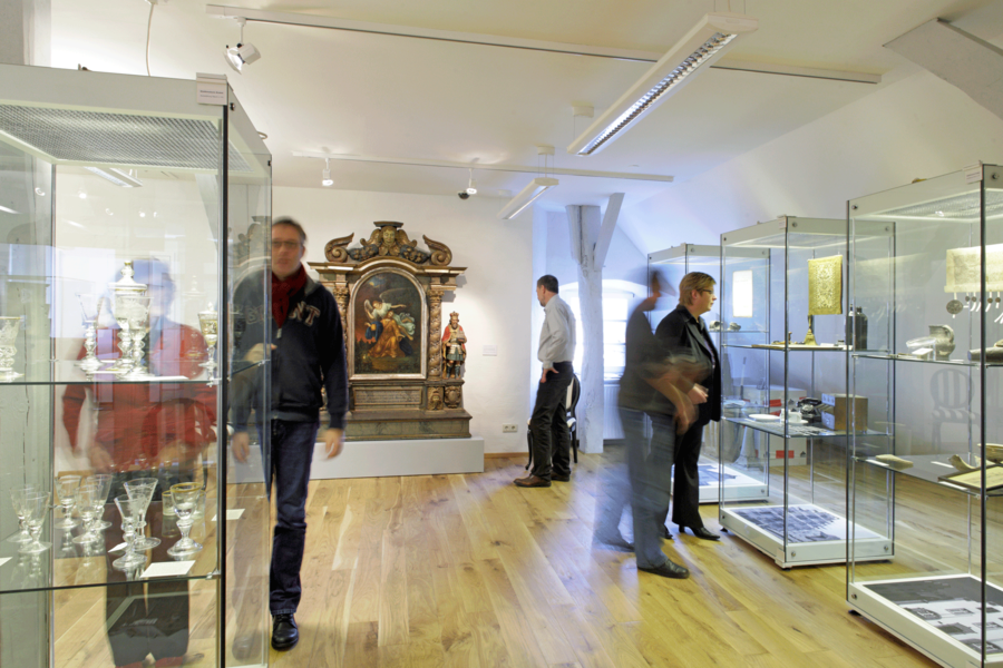Das Brakeler Stadtmuseum mit seinen vielen Exponaten befindet sich im Obergeschoss des Haus des Gastes