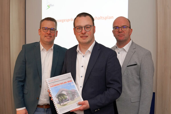 Vorstellung des Haushaltsplanentwurfs 2026