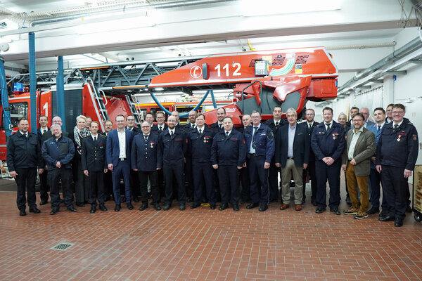 R&uuml;ckblick auf ein ereignisreiches Jahr bei der Jahresdienstbesprechung der Freiwilligen Feuerwehr der Stadt Brakel.