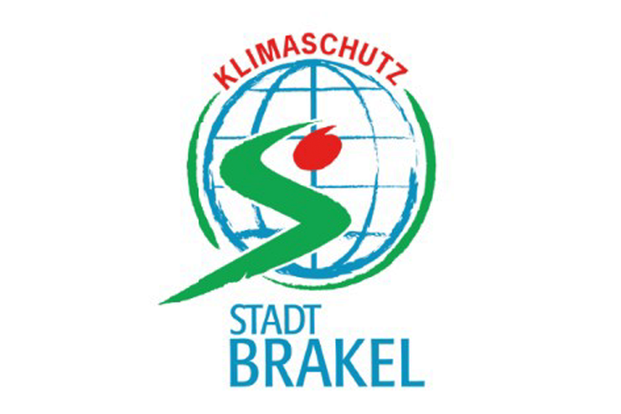 Logo der Stadt Brakel mit dem Schriftzug Klimaschutz