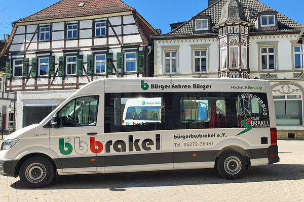 Der neue B&uuml;rger-Bus. Ein MAN / B&uuml;ssing 