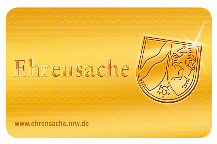 Logo der Ehrenamtskarte des Landes NRW