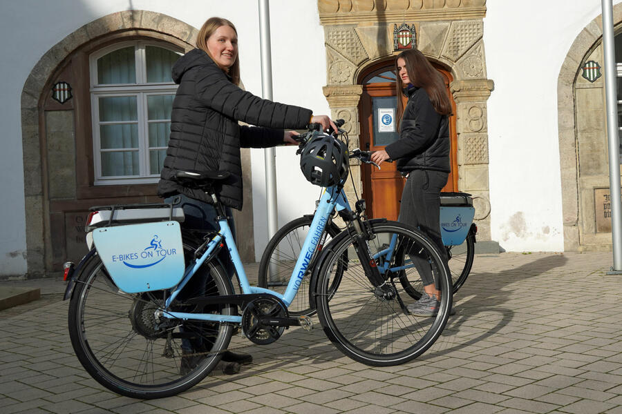 Verleih von E-Bikes durch die Stadt Brakel